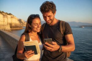 Vakantie inspiratie en reizen vergelijken bij een kustlijn